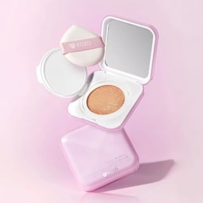 ROZO - Camellia Clean Makeup Air Cushion BB Cream - 2 Colors 02# Natural - 12g