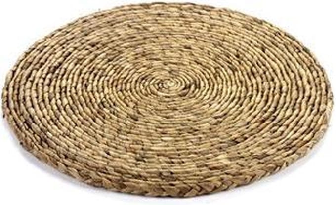Serax Surface by Sergio Herman Onderlegger Hyacint - L -  Ø32cm x H1,3cm - Natuur