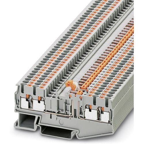 Phoenix Contact 3210172 Scheidingsklem 5.2 mm Snelaansluiting Grijs 50 stuk(s)