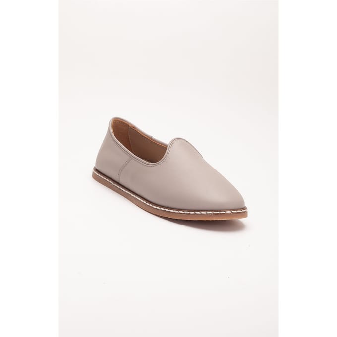 Dalya Leren Instapper Platte Schoenen Dames