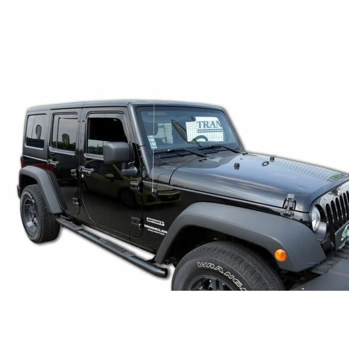 J&J AUTOMOTIVE | Heko Deflecteurs d'air Déflecteurs de Vent Pour Jeep Wrangler 2006-2012