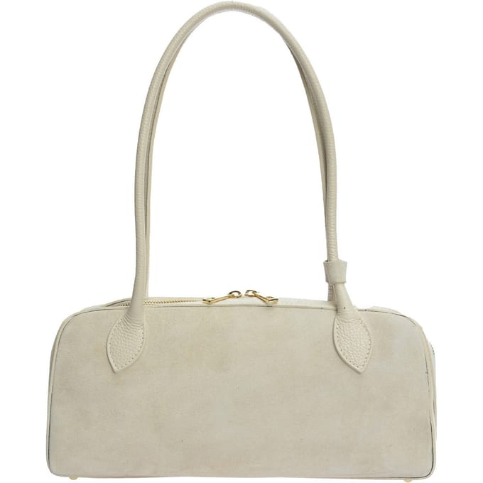 Anna Luchini Beige Rundleer Tas