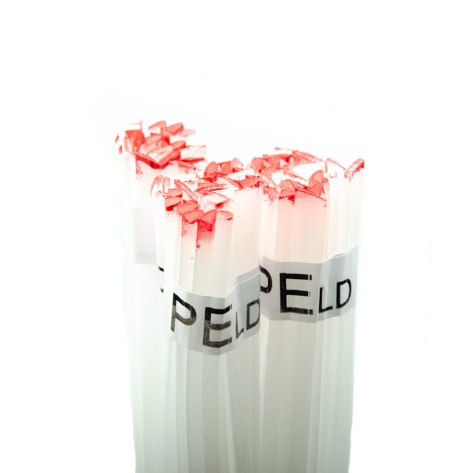 Rosfix Kunststoflasdraad Lasdraad - PELD/LDPE Compatibel, Wit - 100 g, 42 cm, 230-280°C