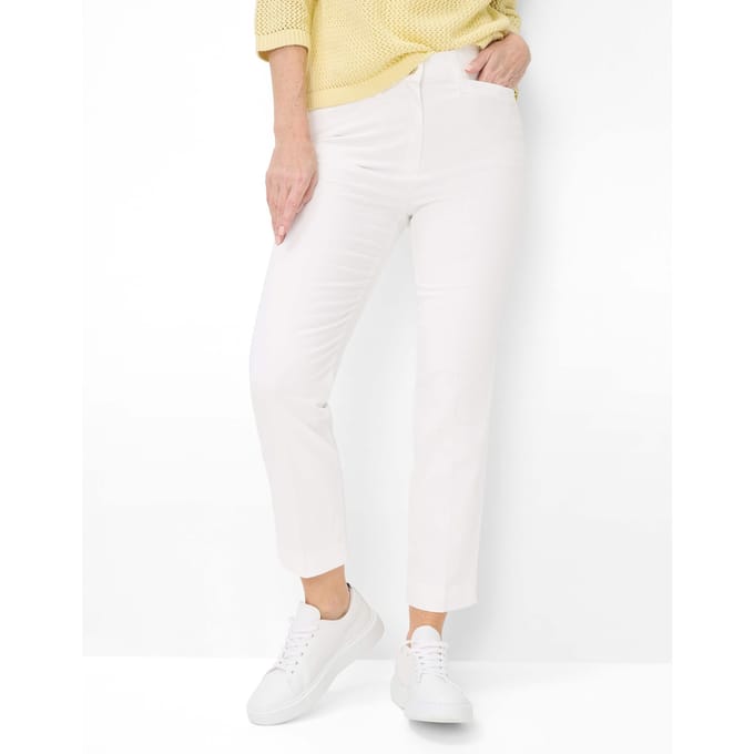 Raphaela by Brax Dames Citybroek  Style LORELLA white, wit, maat 40K