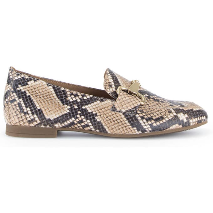 Gabor Loafers Python beige - Maat 5