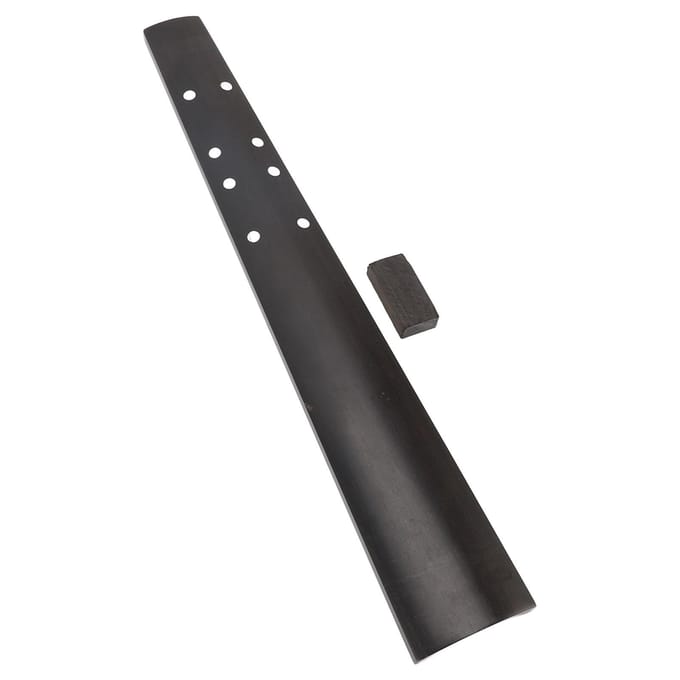 12 Touche de Violon Bois d'Ébène Noir Non Finie Pièce de Rechange pour Violon gray