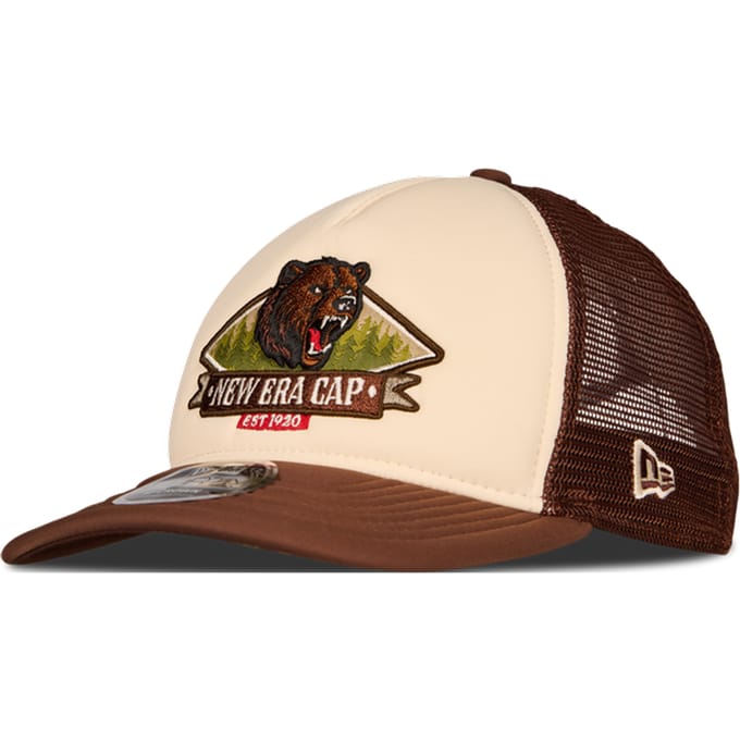 New Era Trucker Petten Unisex - Beige - One Size