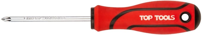 Grupa Topex Serie - Kruiskopschroevendraaier - PH1 - 75 mm - Ergonomische Handgreep