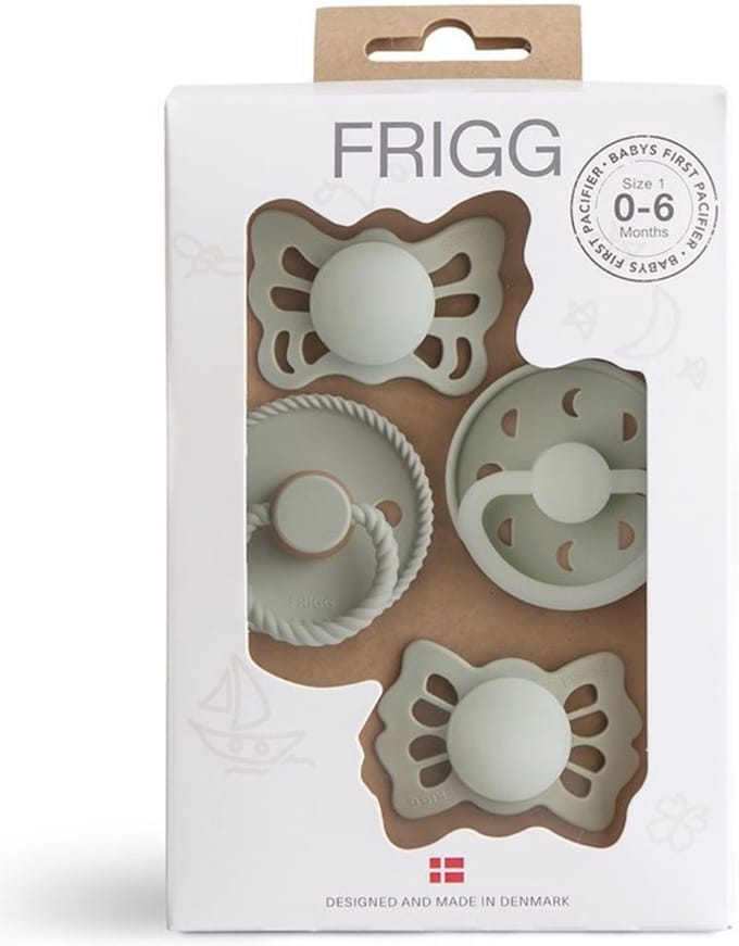Frigg - Speenset - Sage - Moonlight - Sailing - 4 stuks - 0/6 maanden