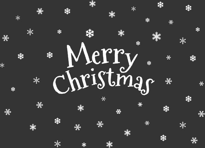 Raamstickers KERST groot "Merry Christmas" - Herbruikbare raamdecoratie voor Kerst 120cm x 80cm