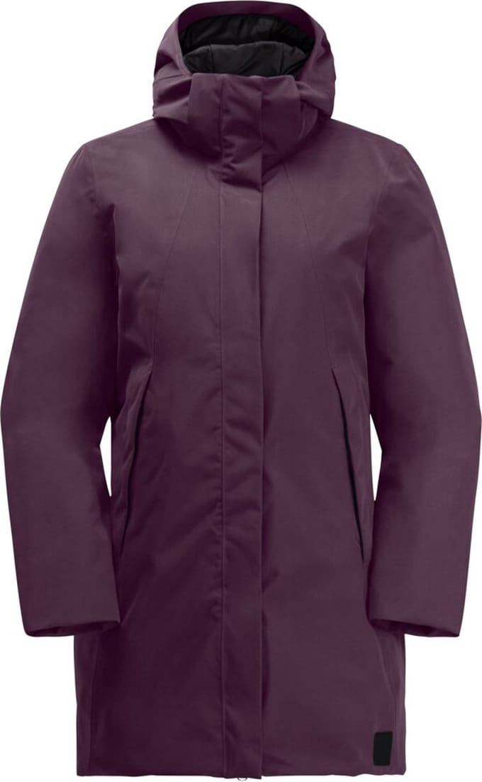 Jack Wolfskin Salier Coat - Winterjas - Dames - Paars - Maat S