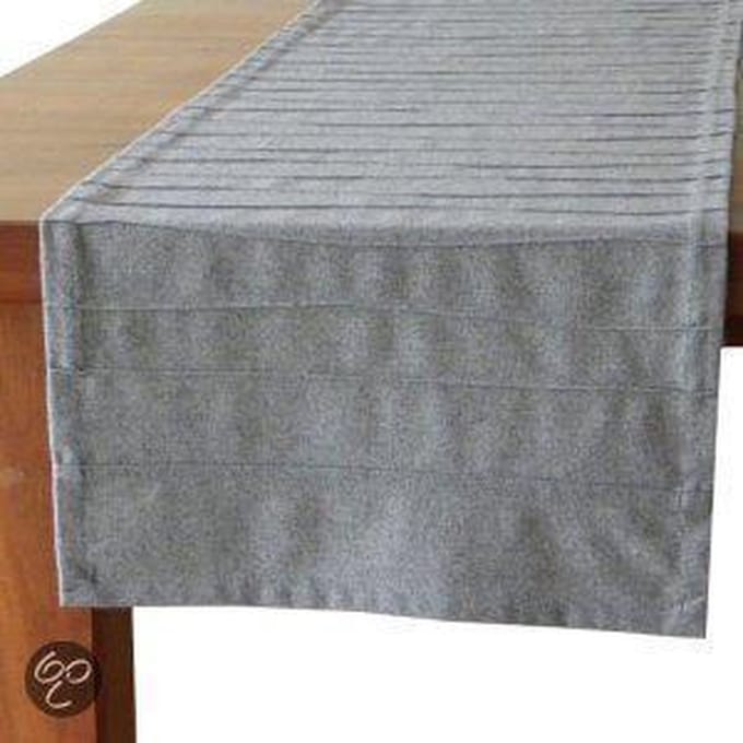 2lif Malmo Tafelloper - 150 x 40 cm - Grijs