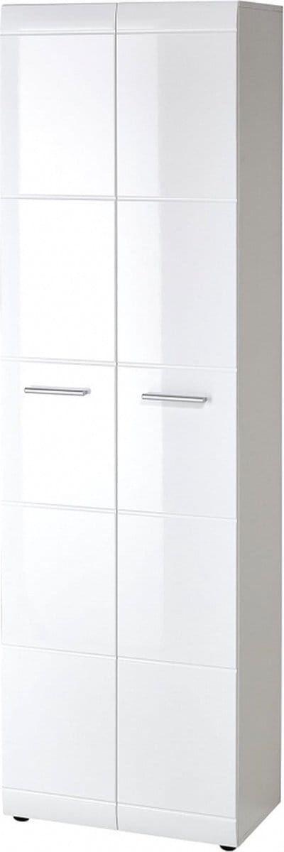 Kledingkast Adana 197 cm hoog wit