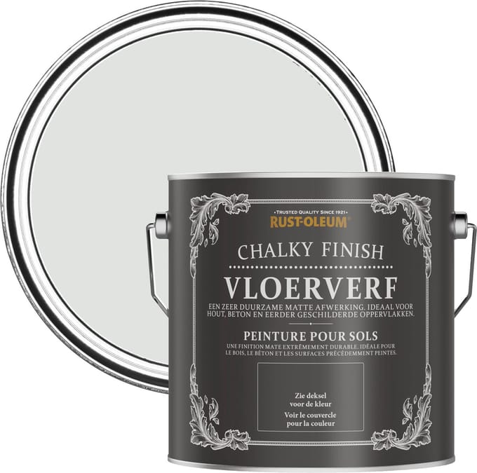 Rust-Oleum Grijs Vloerverf - Bibliotheek Grijs 2,5L