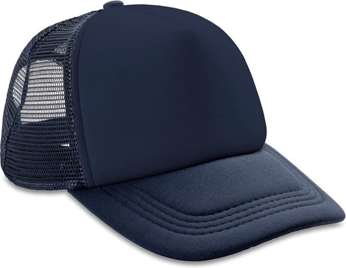 Result Detroit ½ Mesh Truckers Cap RH089 - Navy/Navy - One size