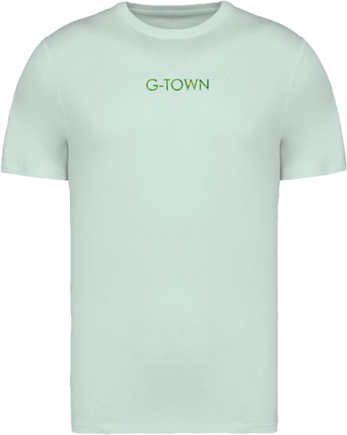 G-TOWN Minimal – T-shirt – Heren – Maat L – Groen
