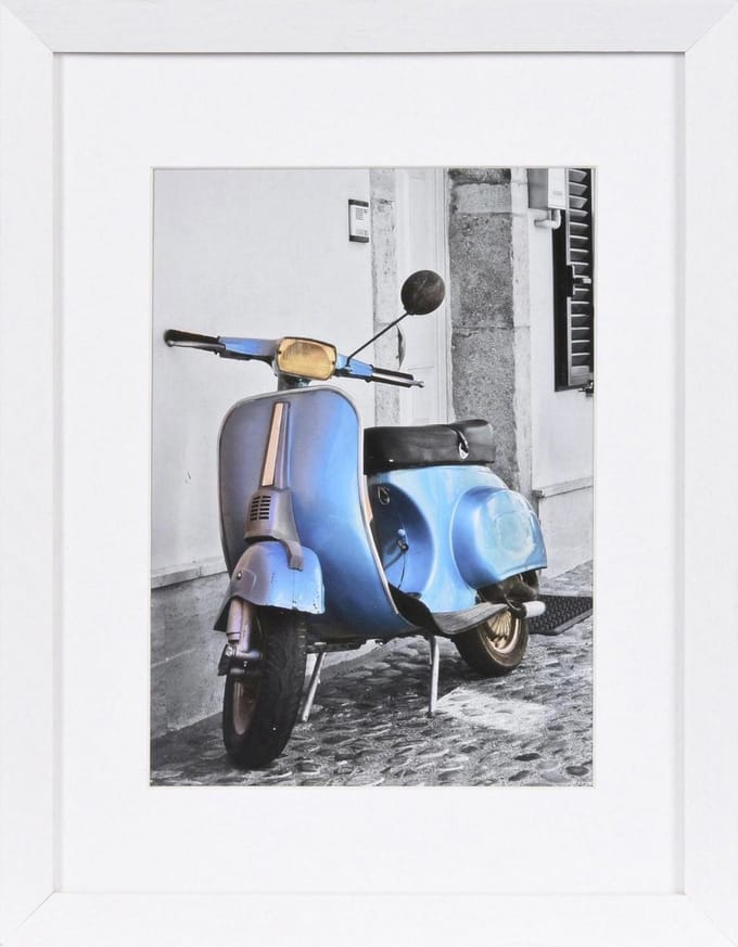 Fotolijst - Henzo - Umbria - Fotomaat 18x24 cm - Wit