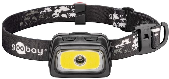Goobay Led-hoofdlamp High Bright 240, Retail Box, Aantal cellen: 3 Stuks