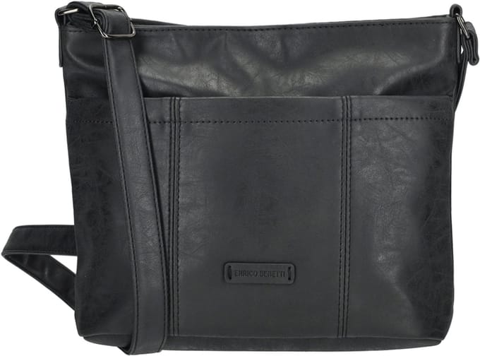 Enrico Benetti Medium Crossbodytas / Schoudertas Dames - Ruby - Zwart