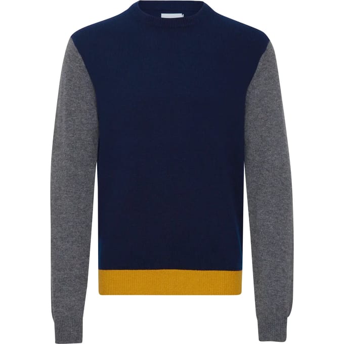 Trui met ronde hals, lamswol Casual Friday Karl