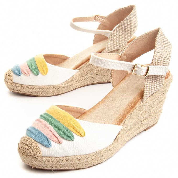 Montevita Wedge Sparto Isa2 In Wit