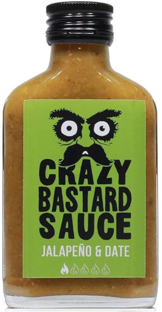 Crazy Bastard Sauce - Jalapeño & Date Hot Sauce – 100ml