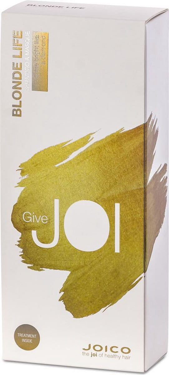 JOICO Blonde Life Brightening Shampoo & Masker DUO