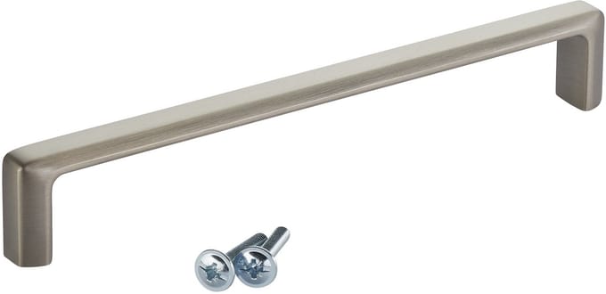 Meubelgreep FACETTE BA 160 mm in roestvrijstalen look