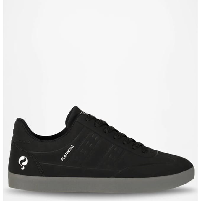 Heren Sneaker Platinum One - Zwart/Antraciet