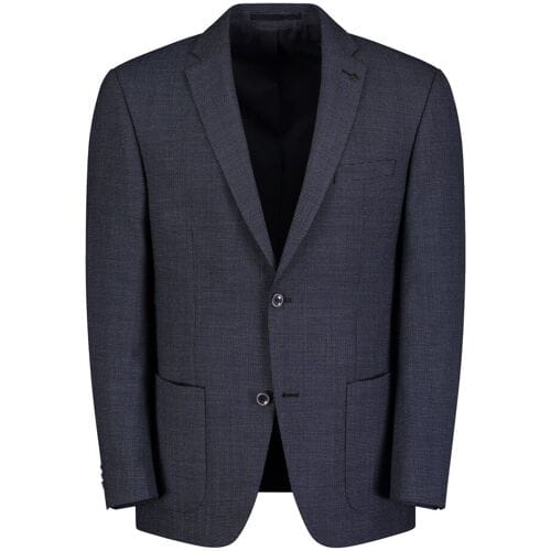 Roy Robson Colbert Fine Structure Blend Blazer Donker Blauw / male