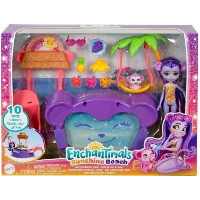 Enchantimals Zon en Strand Apenplonsbad - Speelset