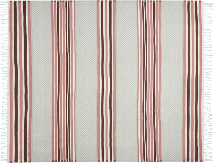 MAGAR - Plaid - Beige - 130 x 170 cm - Acryl
