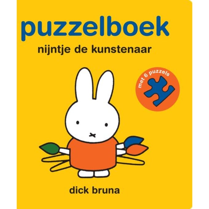 Puzzelboek Nijntje De Kunstenaar - Dick Bruna