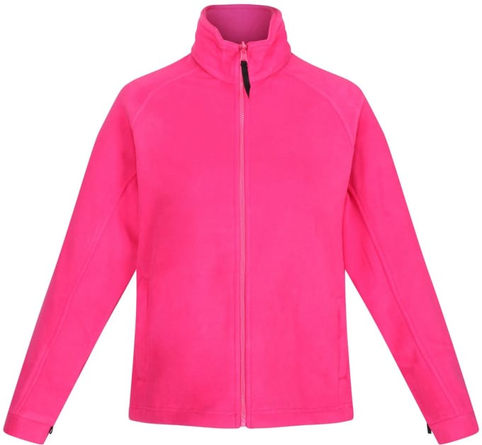 Fleece Dames Wandelen Zip-up Hoge Kraag