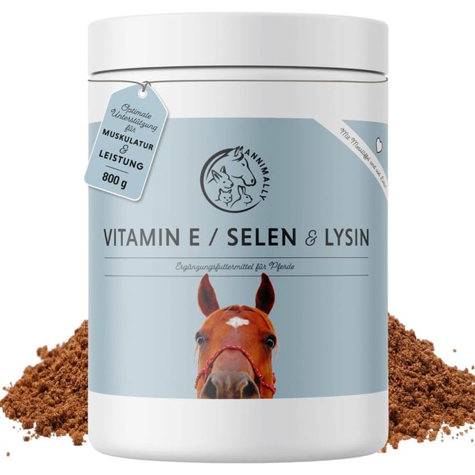 Annimally Vitamine E / Selenium & Lysine 800 Poeder