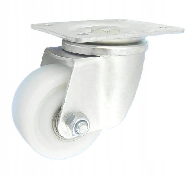 Zwenkwiel Polyamide 100mm 200kg voor Wagens en Machines