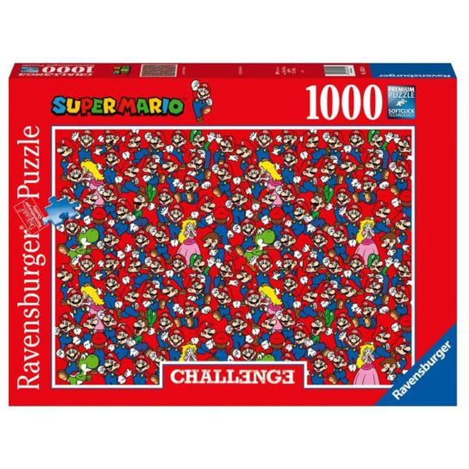 Ravensburger puzzel Super Mario - Legpuzzel - 1000 stukjes Challenge