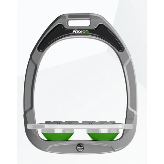 Platte Grip Aluminium Grip/Grijs/Groen Flex-On Green Composite