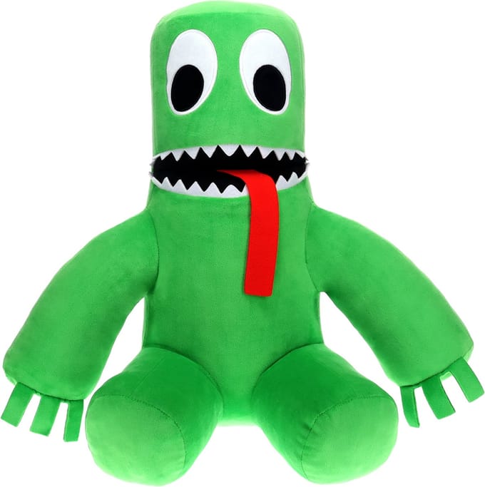 Rainbow Friends - Giant Pluche 40cm Green Knuffels en pluche