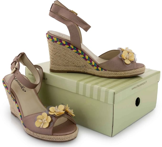 Dameszomerschoenen Tamiko Bruin - 40