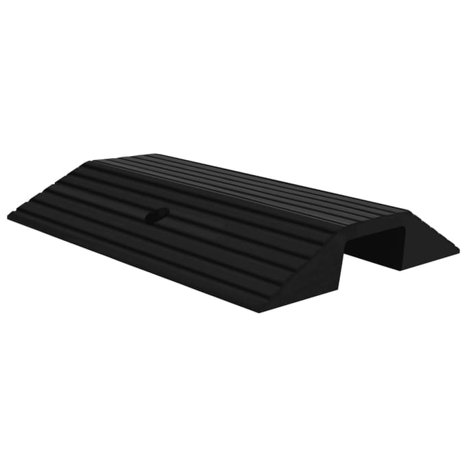 vidaXL - Drempelbruggen - 3 - st - 49x40x8 - cm - rubber