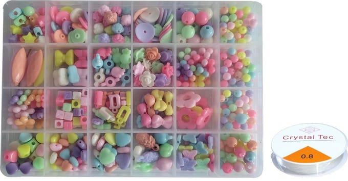 DIY Sieraden Set - Sieraden Maken - Kralen Set - 500 stuks - Nummer 1