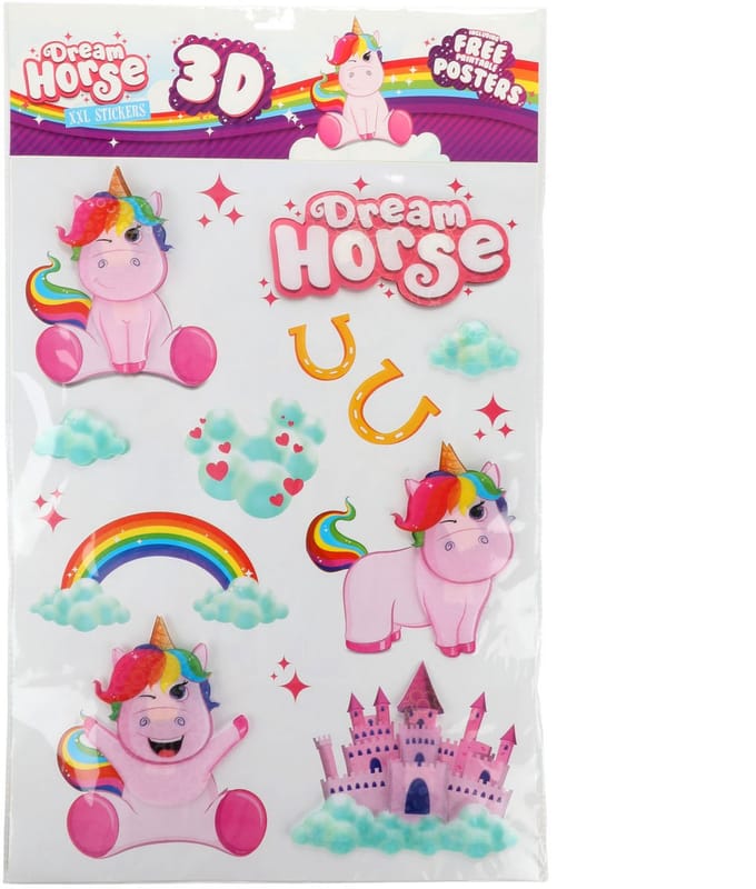 Toi-Toys Wall deco stickers unicorn