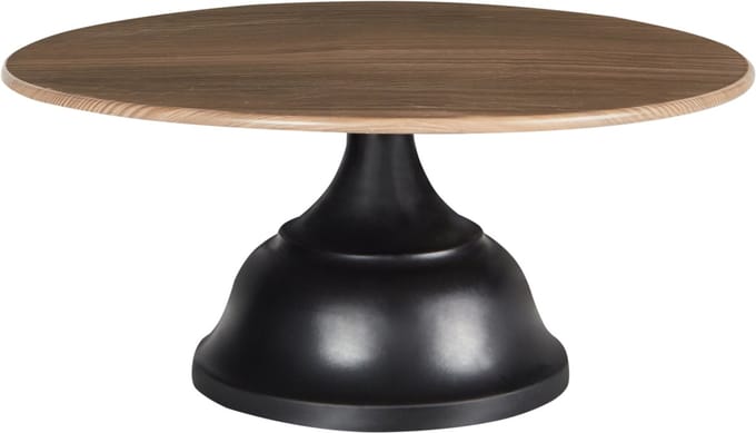 BRIOCHE - Gebaksstandaard - Zwart/Licht hout - IJzer/Hout