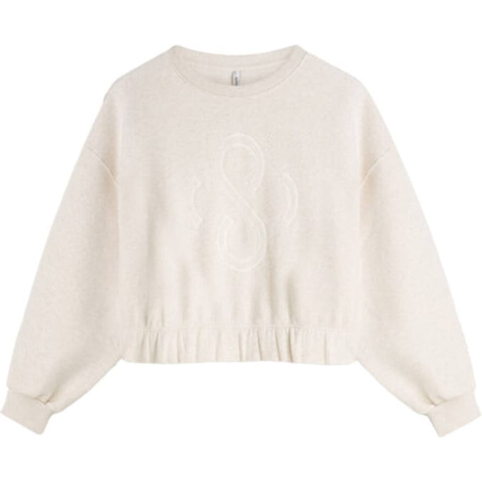 Summum - Jersey boxy soft sweat - 3s5294-30413 - 123 Ivory melang