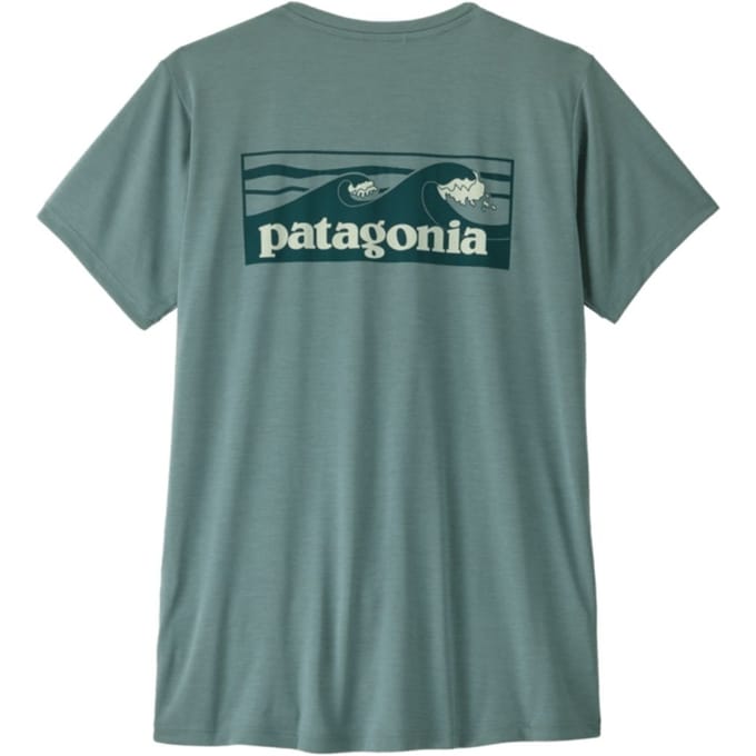 Patagonia Womens Cap Cool Daily Shirt - Boardshort Logo
