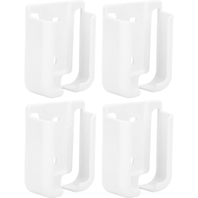 4PCS Supports Muraux de Télécommande de Climatiseur Adaptés pour MH07A MH14A MH12A MP07A ABS Gain de Place Mural Télécommande white