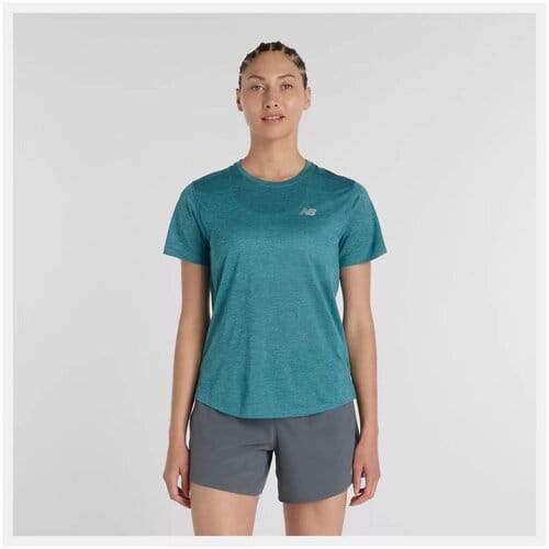 New Balance | RC Essential T-Shirt | Dames | Big teal