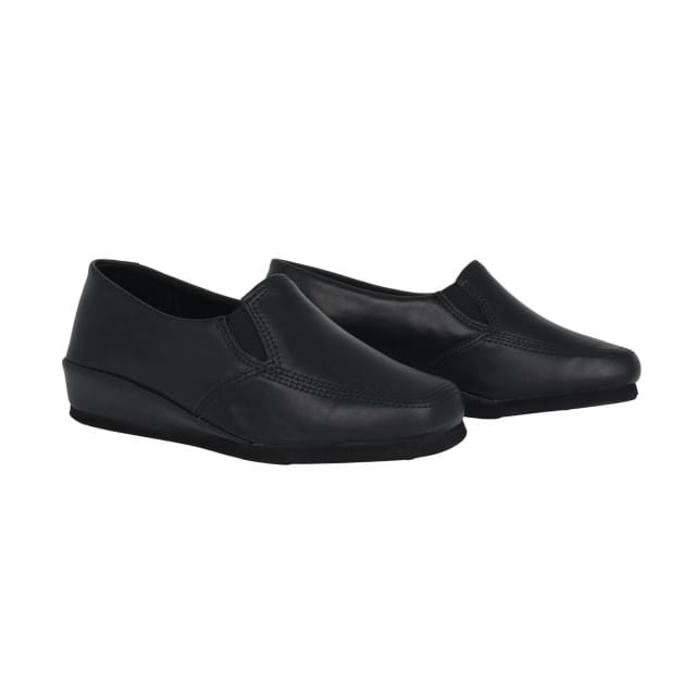 Rohde Odda - dames slof - Zwart - maat 42 (EU) 8 (UK)