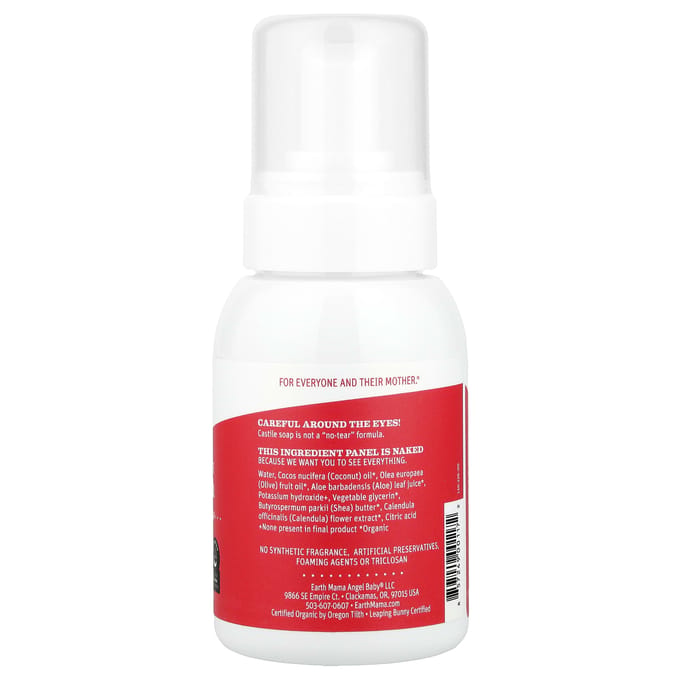 Babywasmiddel, Simply Unscented, 185 ml (6.27 fl oz) white